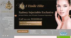 Desktop Screenshot of letoileelite.com.au