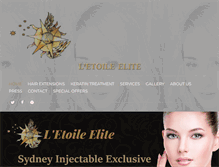 Tablet Screenshot of letoileelite.com.au